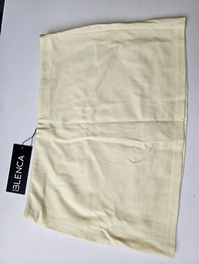Skirt Skort - Skirt With Built In Shorts - Cream Yellow - Mini Skirt
